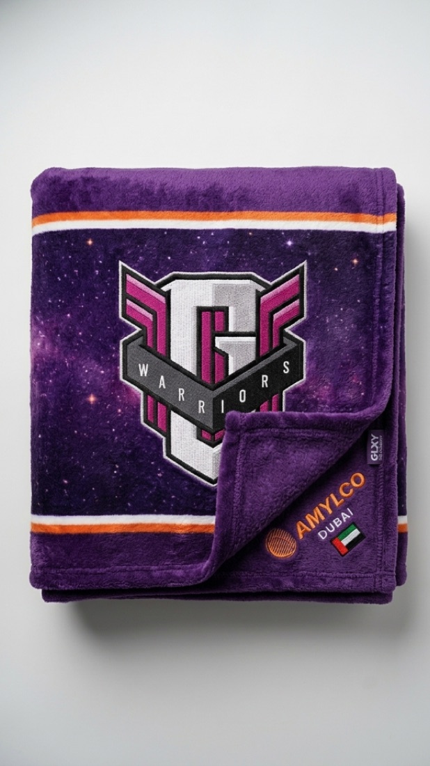 GLXY galaxy throw blanket