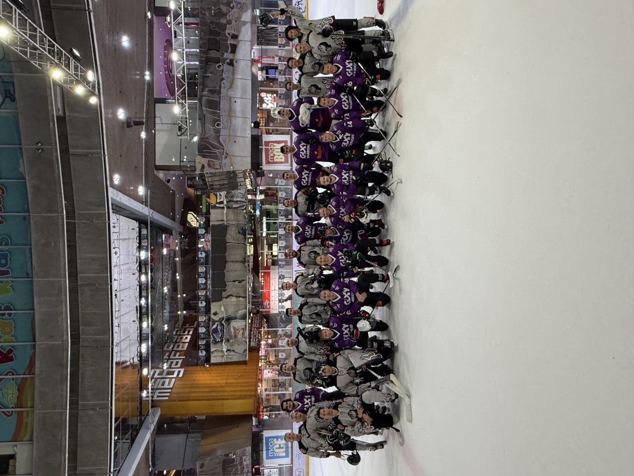 Visiting hockey teams in Dubai with Galaxy